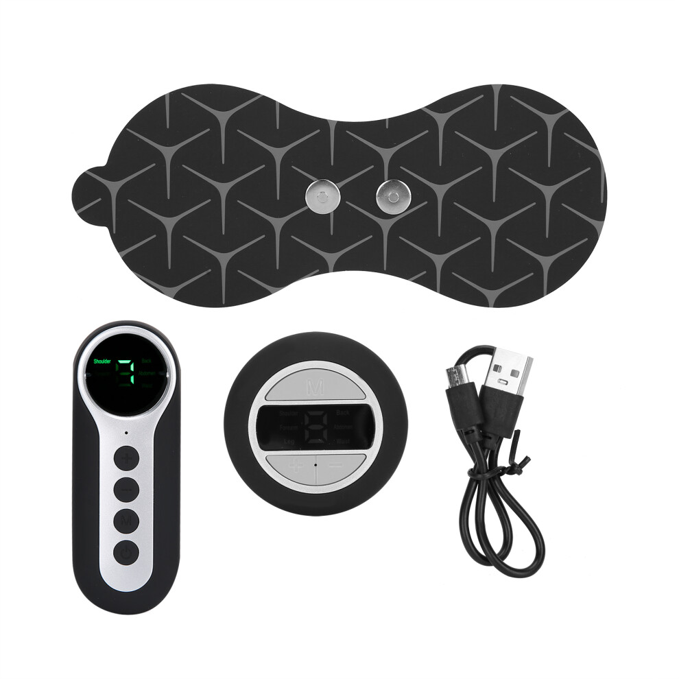 EMS Muscle Stimulator Machine For Pain Relief, Wireless TENS Unit With APP Control Rechargeable Portable Device For Low Frequency Physiotherapy Back