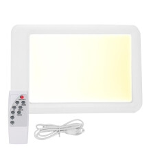 Lampada per fototerapia che favorisce il recupero dal disturbo affettivo stagionale, senza raggi UV, con regolazione della luminosità a spettro