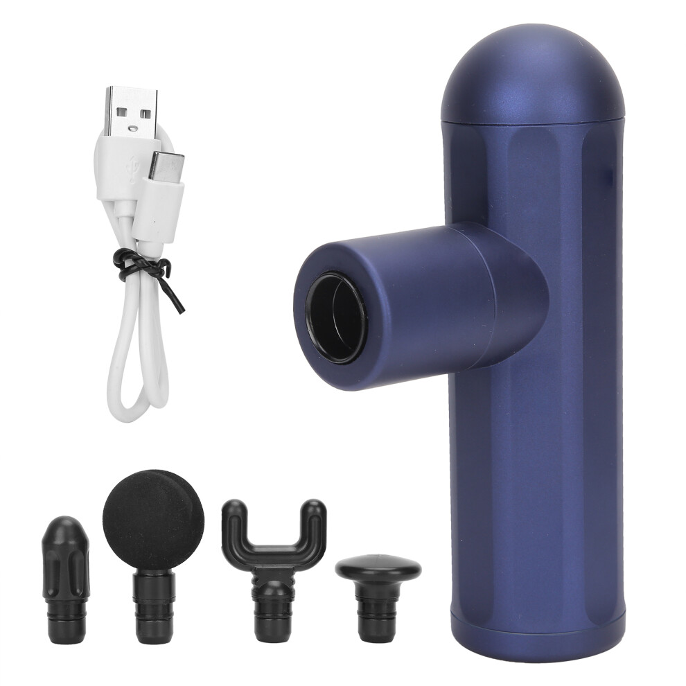 Portable Deep Tissue Massager, Customize Your Comfort With Percussion Massage, 4 Interchangeable Massage Heads For Professional Athletes,