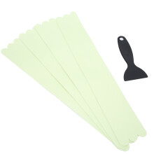 Antislip douchestickers, duurzame en waterdichte veiligheidsstrips voor in bad, zonbestendig PEVA-materiaal voor buitengebruik, concaaf-convex