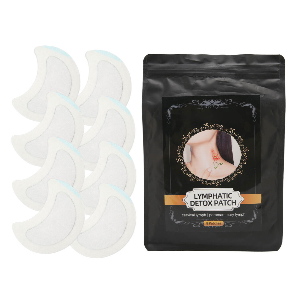 Ginger Oil Lymphatic Drainage Patch Mint Herbal Patch For Neck Lymph Node Breast Care Reduce Swelling Promote Detoxification Enhance Immune Function