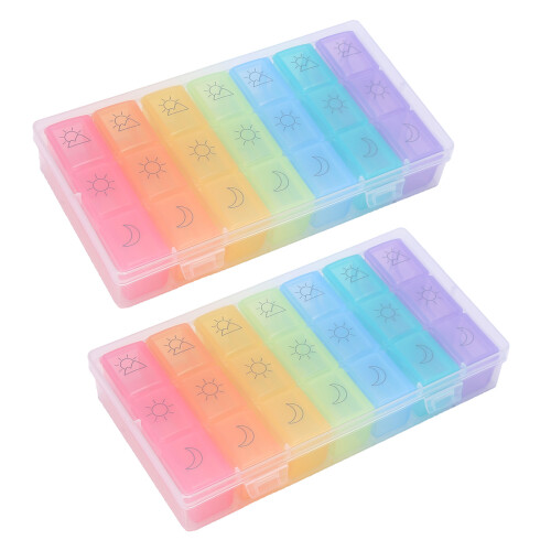 Essential Med Manager, Οργανωτής Χαπιών χωρίς BPA, Εξασφαλίζοντας Ασφάλεια και Ευκολία για 1