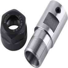 CNC Spindle Collet Adapter for Milling Machines, Extended Handle High Quality Steel Chuck with Wide Application Flexibility, Well Packed Precision