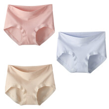 Women's Soft Full Briefs, Stretch Hipster Panty with Tagless & Seamless Construction and Skin-Friendly Long-Staple Cotton, Breathable Mesh Panels for