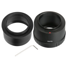 T-Mount-Adapter für Objektive, T2E-Mount-Adapter mit manuellem Fokus und manueller Belichtung, leichtes und robustes Design, kompatibel mit