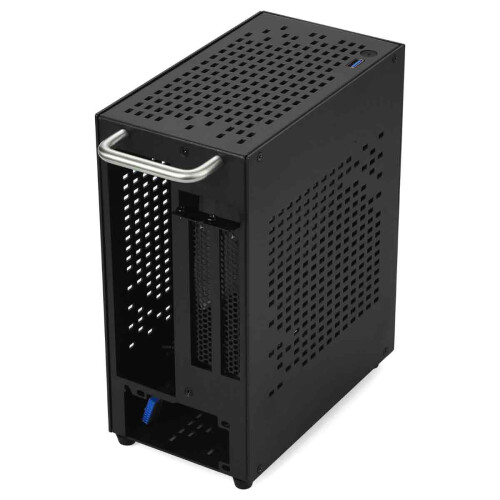 Industrial Control Case with Spacious Internal Layout, Portable M-ATX/ITX Computer Case Featuring Efficient Cooling System, Optimized for High 1