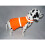 Gilet réfléchissant pour animaux de-Jaune fluorescent L 2