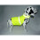 Gilet réfléchissant réglable pour la marche-Jaune fluorescent S 2
