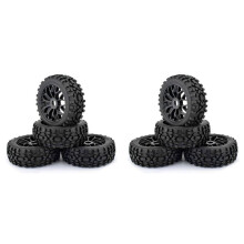 8Pcs 118Mm 1/8 RC Off-Road Buggy Pneus Roda 17Mm Hex para ARRMA Redcat Team Losi VRX HPI WR8 HSP Hobao