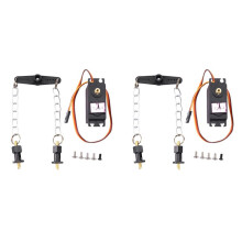 2X 2011-5 RC Bait Boat Parts Servo Set for Flytec 2011-5 1.5Kg Fishing Boat Loading Remote Control Fishing Bait Boat