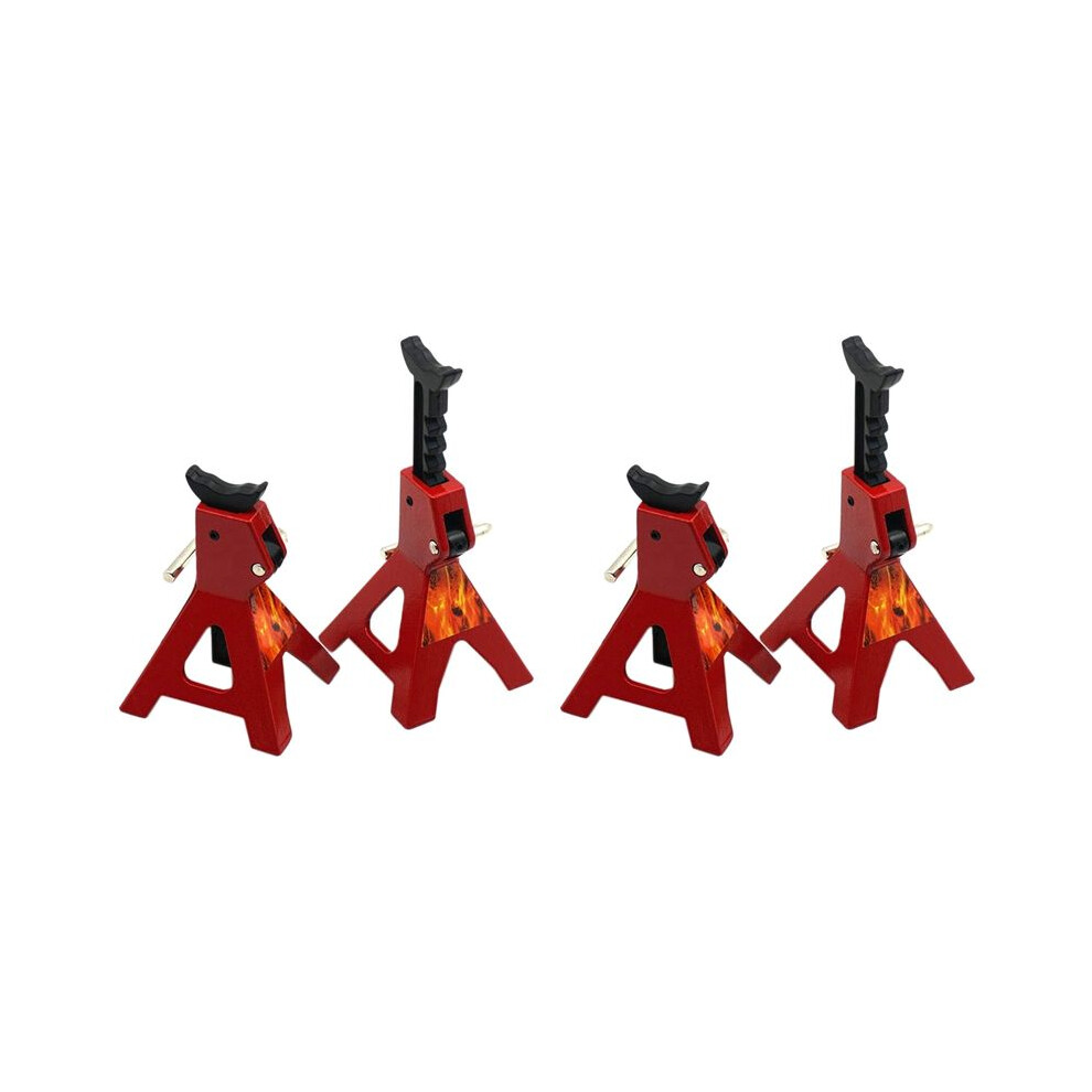 Rc Jack Stands,4Pcs 6 Ton Rc Car Scale Jack Stands For Axial Scx10 Wraith Trx4 D90 Cc01 Rc Quick Release Jack Stands 6032013031867