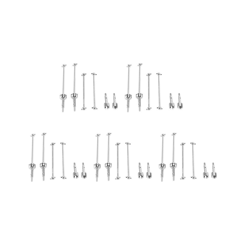 20Pcs Metal Front & Rear Cvd Drive Shaft For 144001 124018 124019 Rc Car Upgrade Parts Accessories 6032491543562