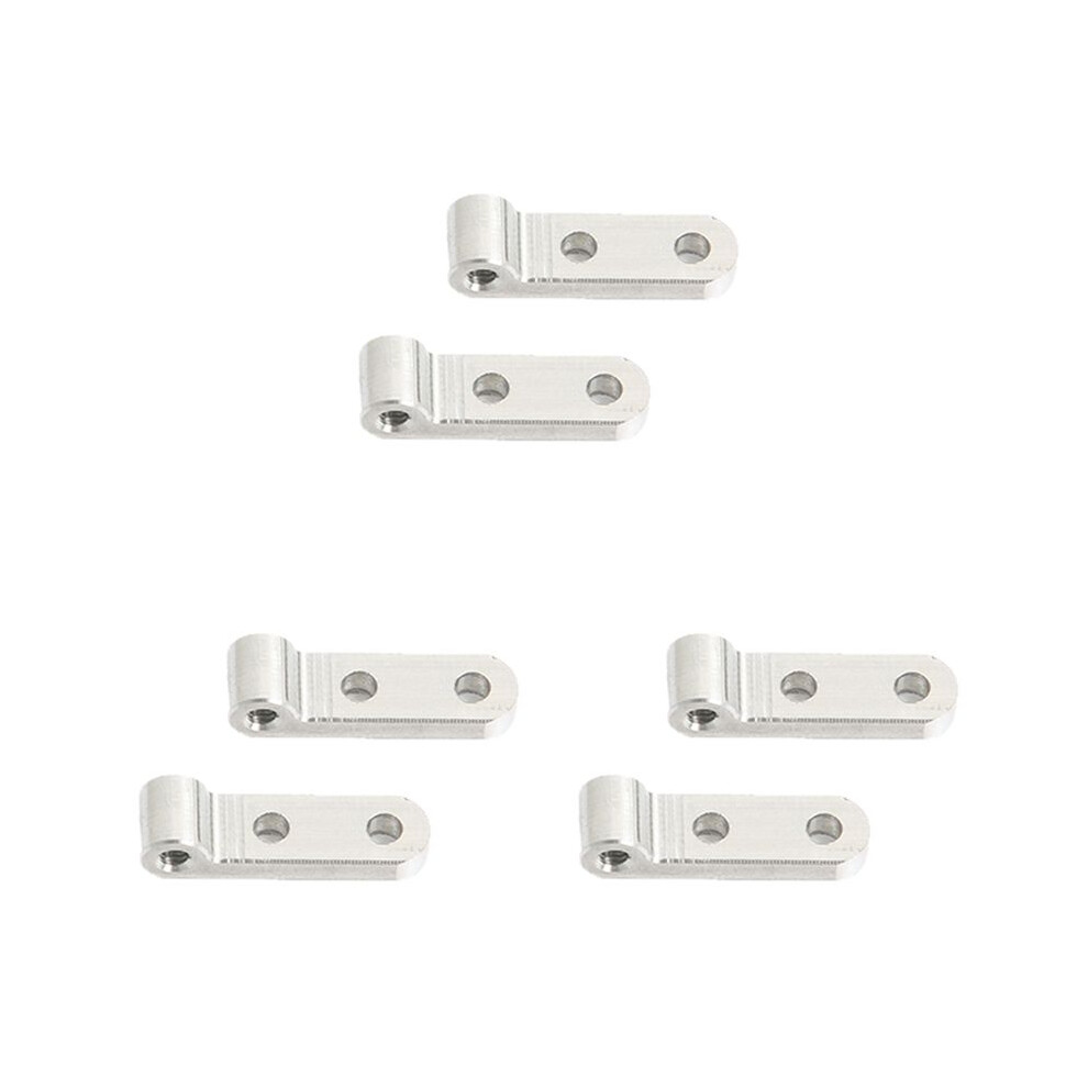 6X D12 Metal Rear Damper Mount Fixed Accessories For Wpl D12 Rc Truck Car Upgrades Parts Silver 6031767648543