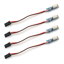 4X PWM Relay 5V Receiver 20A Electronic Controller Module DIY Model Universal -Off for FPV RC Drone