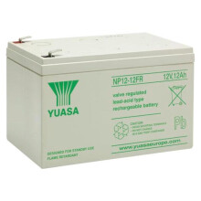 12V Rechargeable Lead Acid Battery 12Ah SLA, FireRetardant UPS Backup and Alarm System Power