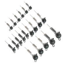 5‑20g Metal Fish Head Hooks with Round Jig Head – Durable Fishing Accessories