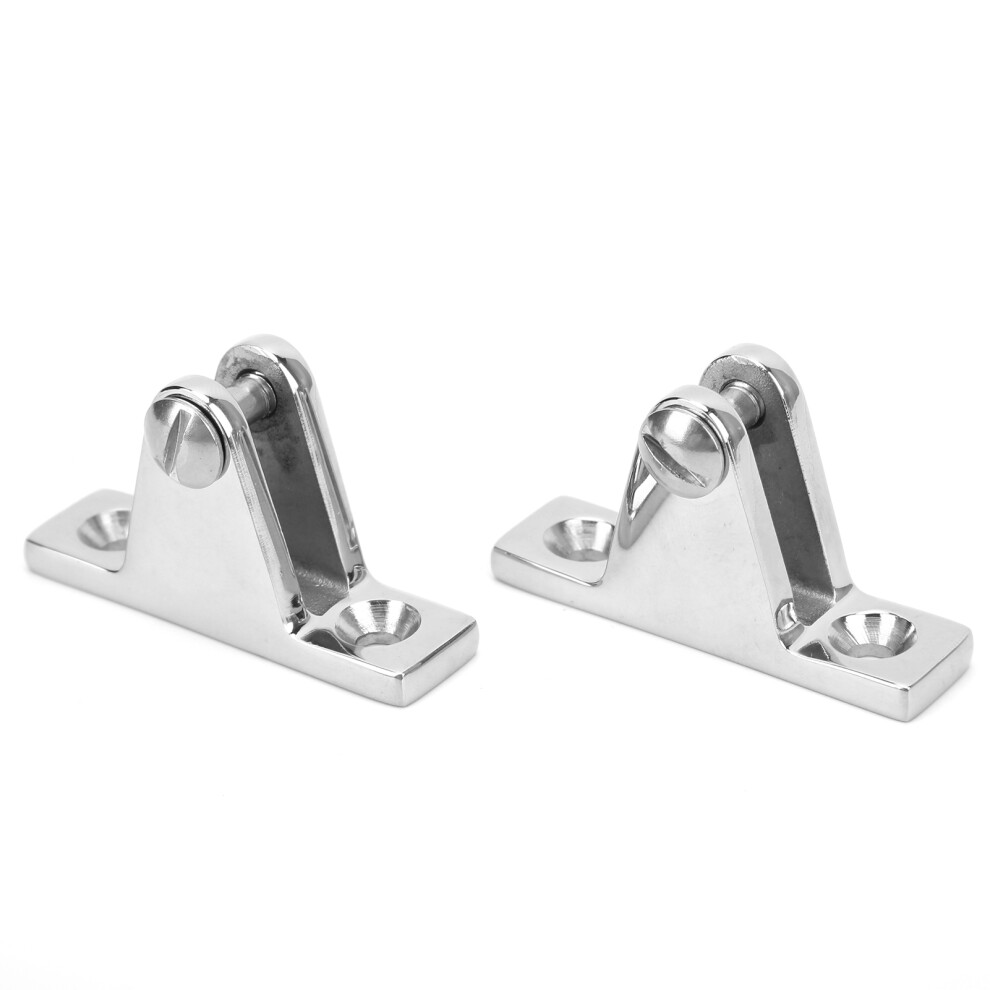 2Pcs Stainless Steel 90 Deck Hinge For Marine Boat & Rv, Corrosion-Resistant 8721377911172