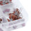 Assorted Ceramic Capacitors Kit 960Pcs 24 Values 2PF-0.1UF for Electronic DIY 9
