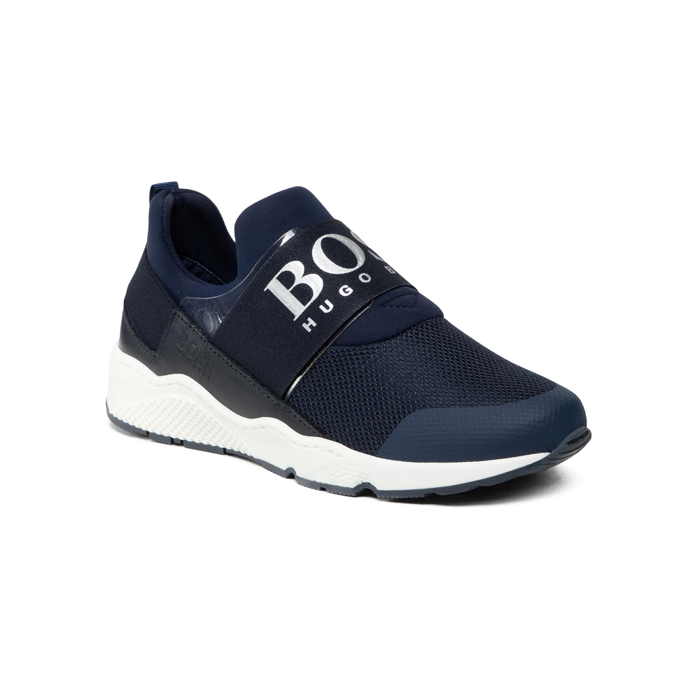 Hugo Boss J29276 849 Slip On Trainers Marino Uk 7.5