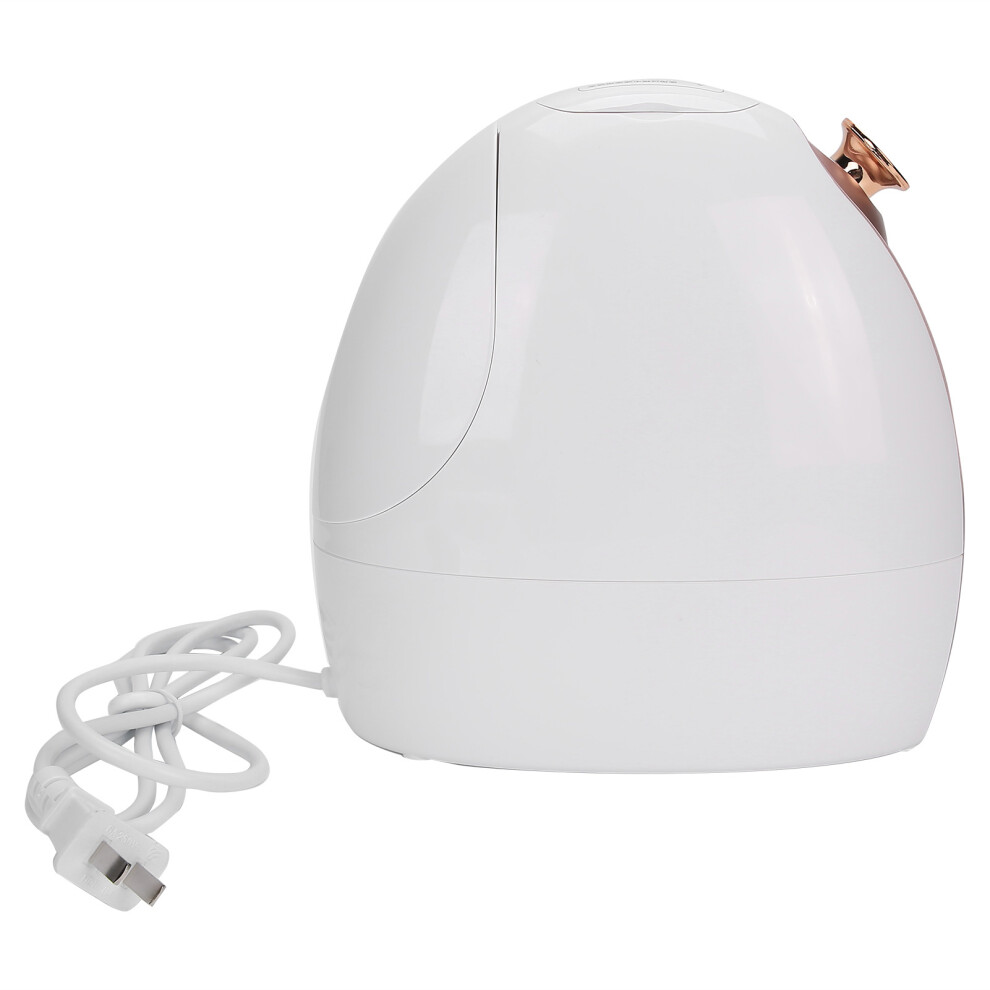 Facial Steamer With Nano-Ionic Technology For Deep Clean Pores, Humidifier Warm Mist For Skin Hydration And Professional Beauty Device That Removes