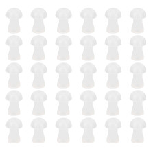 Embouts pour appareils auditifs en matériau souple, forme de champignon pour une compatibilité universelle, lavables et antistatiques, confortables
