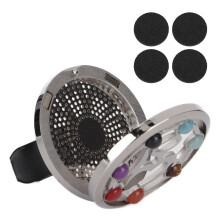 Hoogwaardige materialen voor de etherische olie diffuser, decoratieve ventilatieclip met dubbele functie, gemaakt van roestvrijstalen legering,