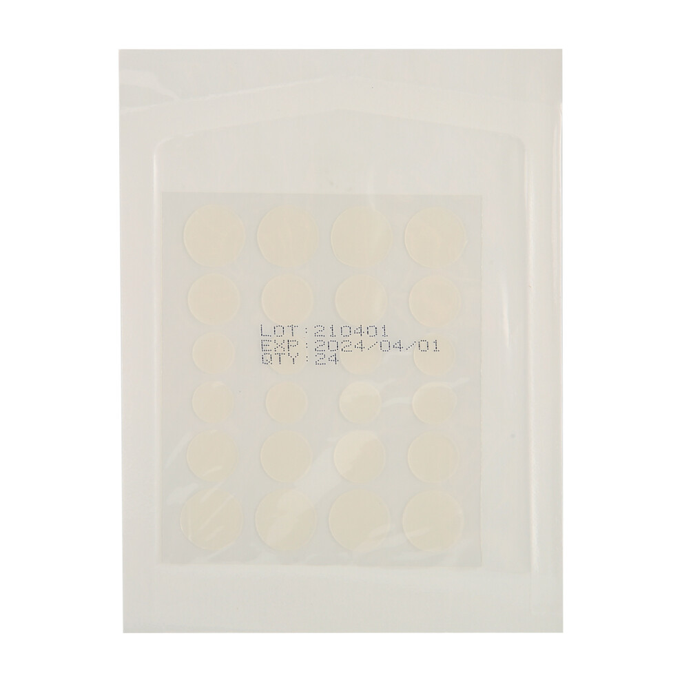 Vegan-friendly Hydrocolloid Acne Pimple Patch, Medical-grade Hydrocolloid for Safe and Effective Treatment, Drug-free Solution for Acne,