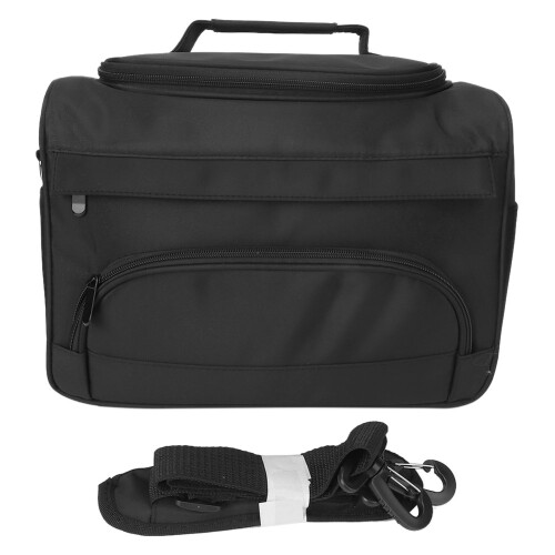 Bolsa para equipamentos de cabeleireiro moderna, com compartimento duplo com zíper e alça macia e acolchoada para facilitar o transporte. Sua