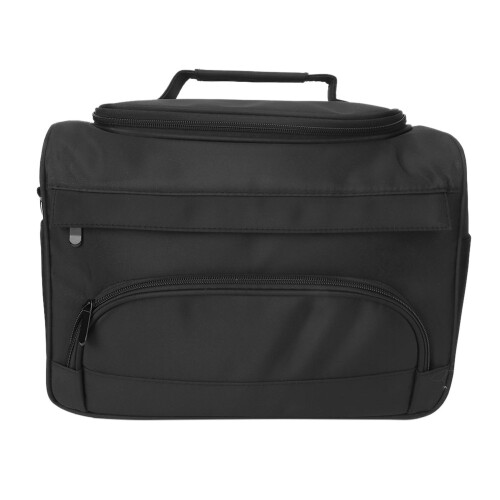 Bolsa para equipamentos de cabeleireiro moderna, com compartimento duplo com zíper e alça macia e acolchoada para facilitar o transporte. Sua 1