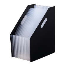 Standing File Organizer with Creative Desktop Design, Expandable Sections Desktop File Rack for Papers and Office Supplies, Durable And Resistant To