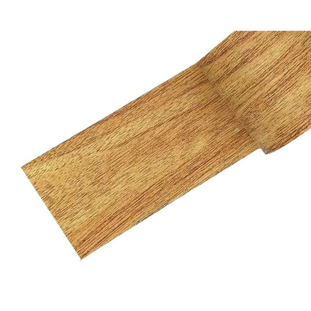 Woodgrain Patterned Duct Tape Self Adhesive Wood Repair Tape, Waterproof Wood Grain Repair Patch For Floor Furniture Scratch Cover, Fade Resistant 9009791793321