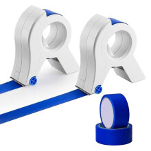 Masking Paint Tape Applicator, Precise Cutting And Easy Removal Handheld Dispenser For Painter's Tape, Compact Design With Metal Blade For Flawless