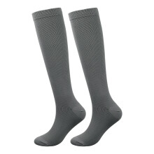 Light Support Compression Socks for All Day Comfort and Moisture Management, Closed Toe Knee Highs with Graduated Compression, Sheer Fit for