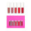 Σετ υγρών κραγιόν 5 τεμαχίων, ενυδατικό lip gloss μακράς διαρκείας με σύνθεση που δεν 2