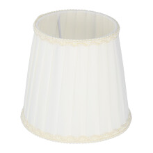 6Pcs Fabric E14 Chandelier Lamp Shades Clip On 11.5cm/14.3cm/15.5cm