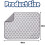 Dish Drying Mat For Countertop Organization, Quick Drying Multipurpose Drying Pad, Reversible Super Absorbent Microfiber Dish Drying Mat with 5