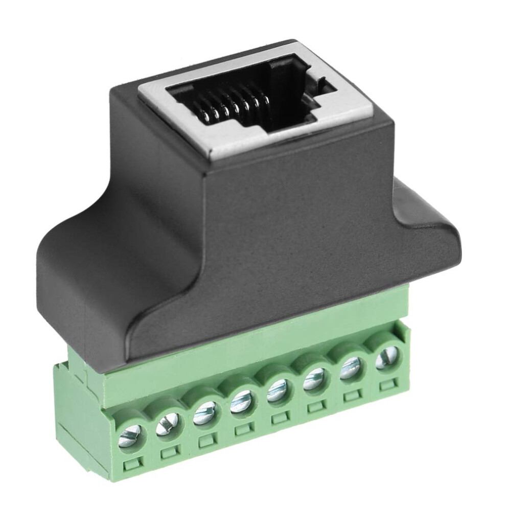 Ethernet Rj45 Adapter Female To Male Converter For Dvr Cctv Stable Network Connection Durable 9164114442482