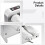 Electric Automatic Dumpling Maker with AutoSealing Technology, Compact Design, Light Grey 2