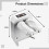 Electric Automatic Dumpling Maker with AutoSealing Technology, Compact Design, Light Grey 4