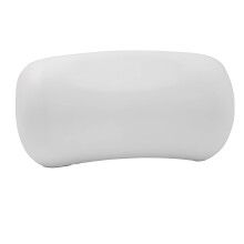 Spa Headrest Pillow For Hot Tubs 9.8 X 5.1 X 1.2 In Soft PU Material Pure White