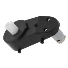 Motorgetriebe für Elektrofahrradspielzeug 6600U/min DC 12V Schwarz