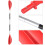 4-Piece Quick Release Kayak Paddle 213cm Durable Plastic Blades 5