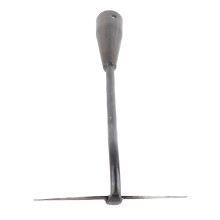 Thick Steel Hollow Hoe: Weeding Raking & Planting Tool 80cm Drive
