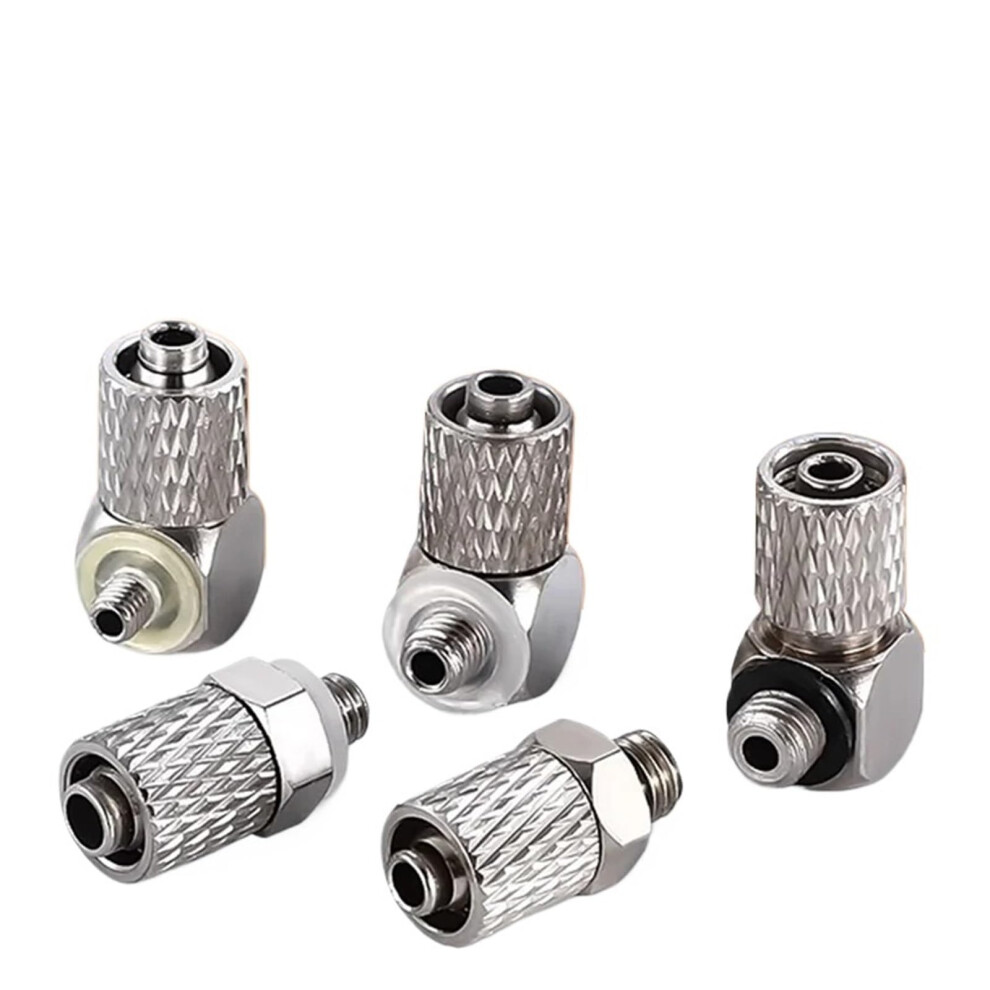 10Pcs Pc6m4 Male Thread Pneumatic Pipe Connector For 6Mm Od Air Tube Quick Connect Fitting 9199774359931