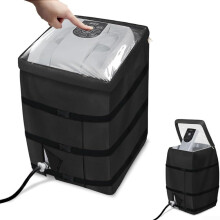 Waterproof Spa Pump Cover with Zipper, Dustproof Hot Tub Heater Protector for Outdoor Use