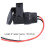12V Car Motorcycle Cigarette Lighter Female Socket with Protection Cap 11