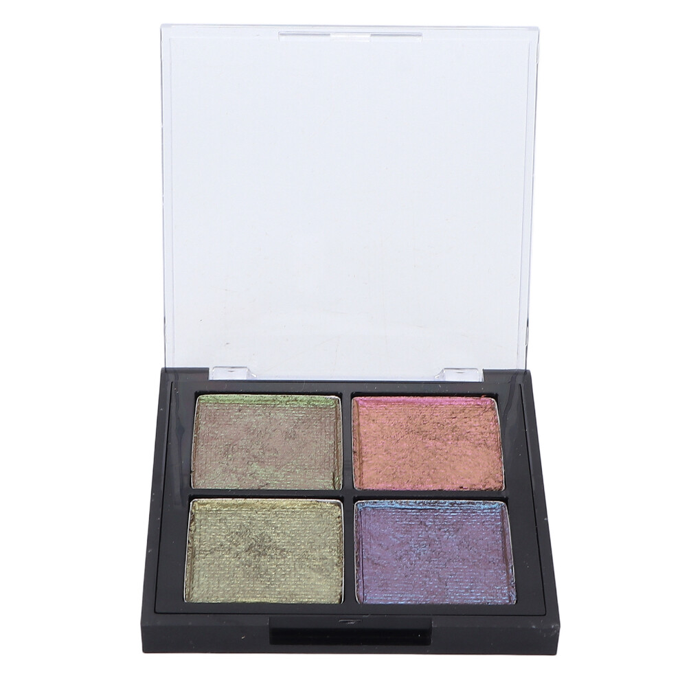 Effortless Application Palette, Vibrant Color Eyeshadow With Crease Smudge Proof Formula For Eye Makeup, Waterproof Long Lasting Formula, 4 Color Pal