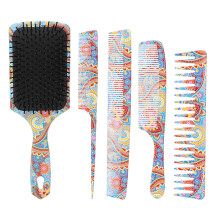 Smooth Surface Combs Sturdy Structure Lightweight Scalp Combs For Curly Straight Hair Magnetic Pieces Included For Easy Storage Wide Tooth Design For