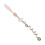 Κοσμήματα μαλλιών με φυσικές κρυστάλλινες πέτρες, εύκολα στη χρήση και ελαφριά 6