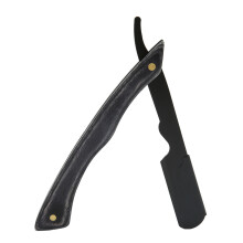 Hochwertiges Rasiermesser aus Edelstahl mit ergonomischem Design und gründlicher Rasurleistung. Extrem scharfe Ersatzklingen für Friseure und